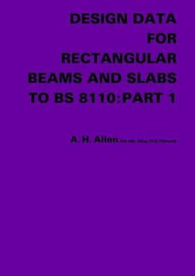 Design Data for Rectangular Beams and Slabs to BS 8110: Part 1