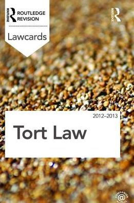 Tort Lawcards 2012-2013