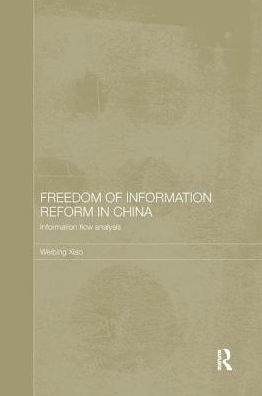 Freedom of Information Reform China: Flow Analysis