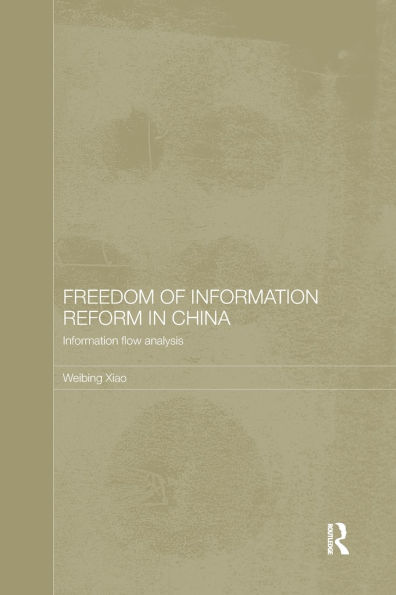 Freedom of Information Reform China: Flow Analysis