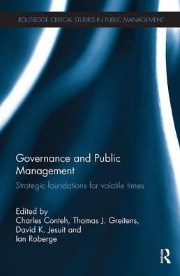 Governance and Public Management: Strategic Foundations for Volatile Times