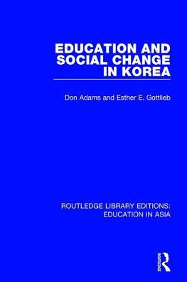 Education and Social Change Korea