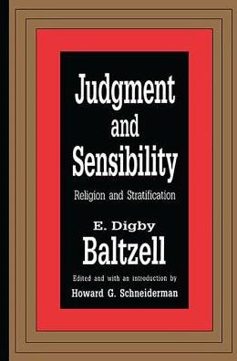 Judgment and Sensibility: Religion Stratification