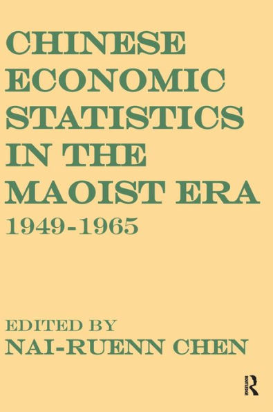 Chinese Economic Statistics the Maoist Era: 1949-1965