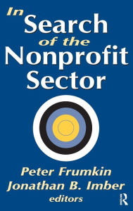 Title: In Search of the Nonprofit Sector, Author: Jonathan B. Imber