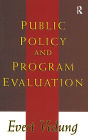 Public Policy and Program Evaluation