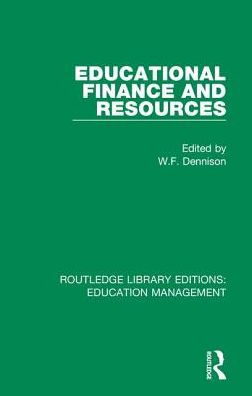 Educational Finance and Resources