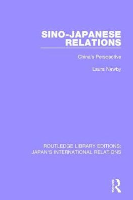 Sino-Japanese Relations: China's Perspective