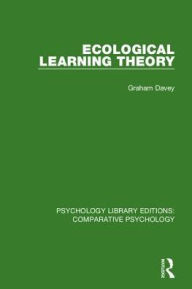 Title: Ecological Learning Theory, Author: Graham Davey