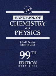 Download books free of cost CRC Handbook of Chemistry and Physics, 99th Edition in English 9781138561632