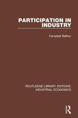 Participation in Industry / Edition 1