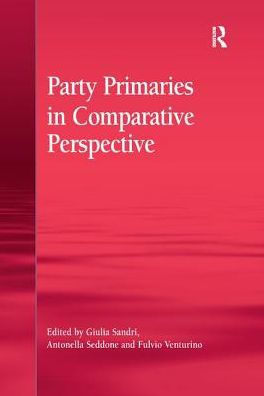 Party Primaries Comparative Perspective