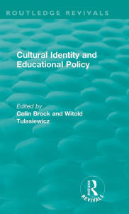Title: Cultural Identity and Educational Policy, Author: Colin Brock