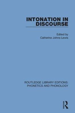 Intonation in Discourse