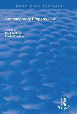 Contemporary Property Law