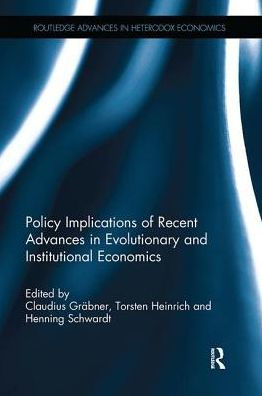 Policy Implications of Recent Advances in Evolutionary and Institutional Economics