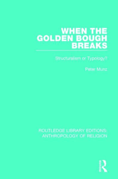 When the Golden Bough Breaks: Structuralism or Typology?