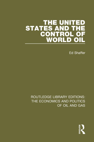 the United States and Control of World Oil