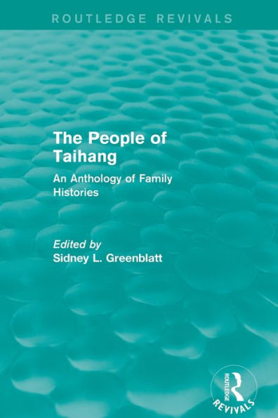 The People of Taihang: An Anthology Family Histories