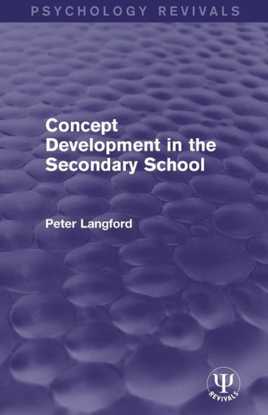 Concept Development in the Secondary School
