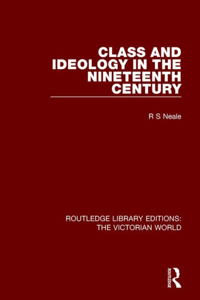 Class and Ideology the Nineteenth Century