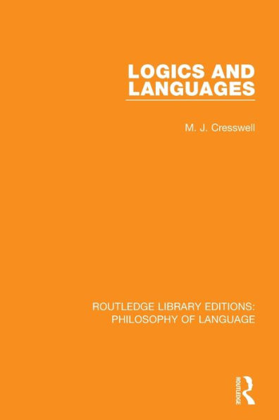 Logics and Languages / Edition 1