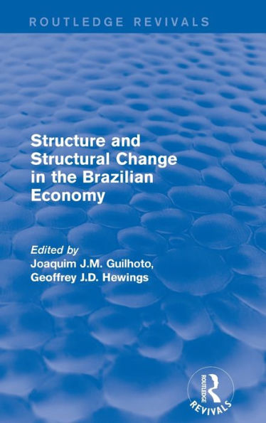 Revival: Structure and Structural Change the Brazilian Economy (2001)