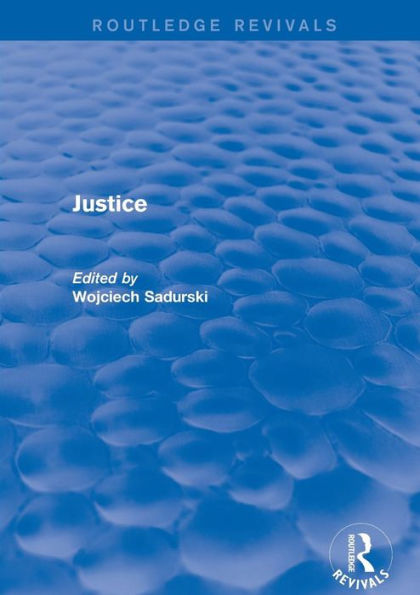 Justice / Edition 1