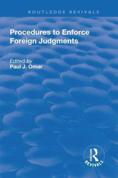 Procedures to Enforce Foreign Judgments