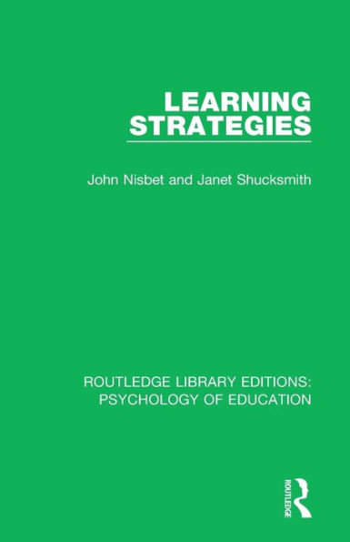 Learning Strategies / Edition 1