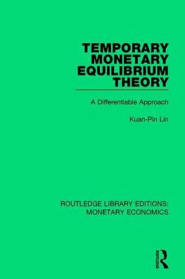 Temporary Monetary Equilibrium Theory: A Differentiable Approach