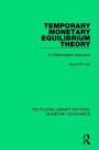 Temporary Monetary Equilibrium Theory: A Differentiable Approach
