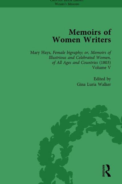 Memoirs of Women Writers, Part III vol 9