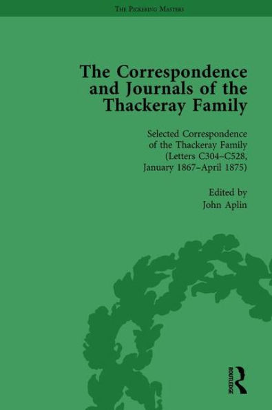 the Correspondence and Journals of Thackeray Family Vol