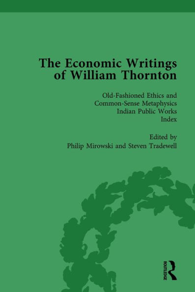 The Economic Writings of William Thornton Vol