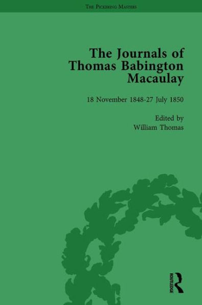 The Journals of Thomas Babington Macaulay Vol 2
