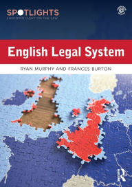 Title: English Legal System / Edition 1, Author: Ryan Murphy