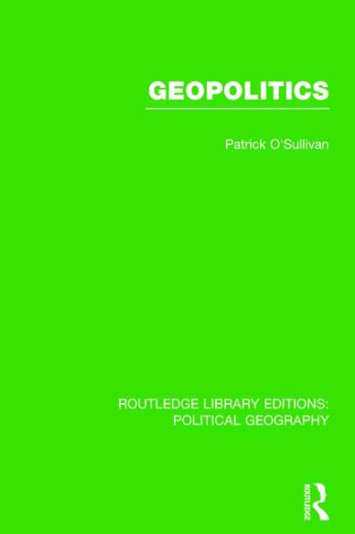 Geopolitics / Edition 1