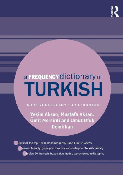 A Frequency Dictionary of Turkish / Edition 1