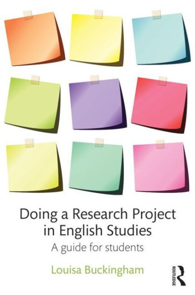 Doing A Research Project English Studies: guide for students