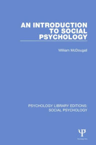 Title: An Introduction to Social Psychology, Author: William McDougall