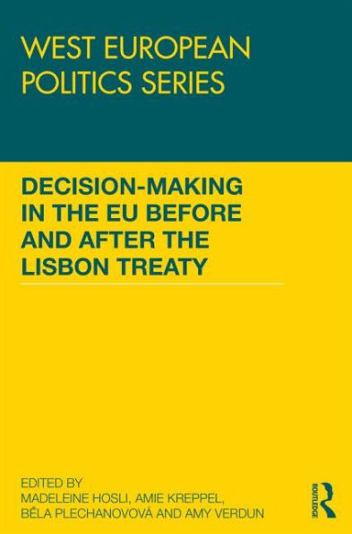 Decision making the EU before and after Lisbon Treaty