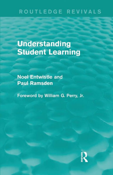 Understanding Student Learning (Routledge Revivals) / Edition 1