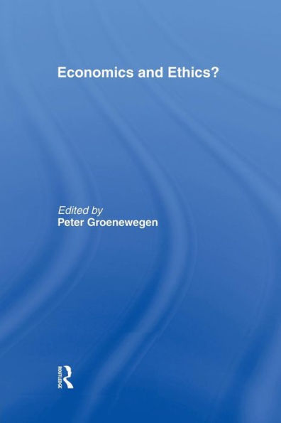 Economics and Ethics? / Edition 1