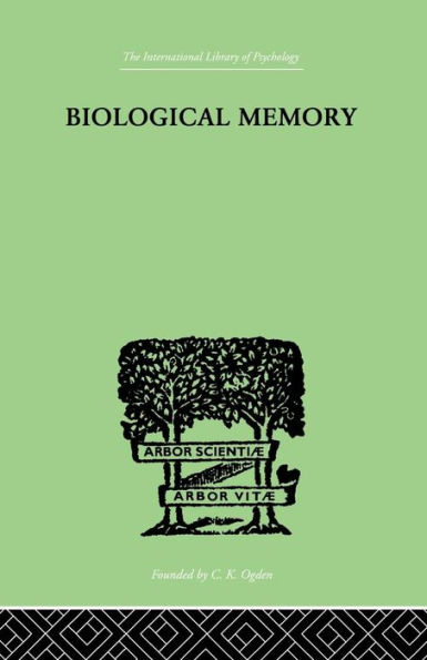 Biological Memory / Edition 1