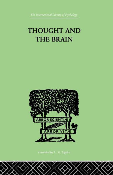 Thought and the Brain / Edition 1