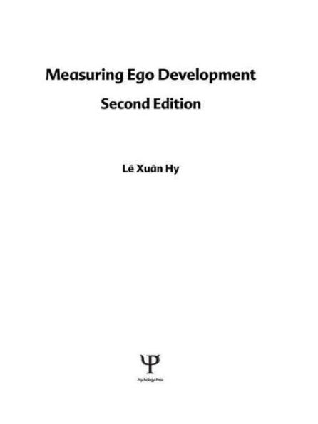 Measuring Ego Development