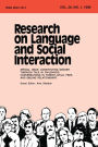 Constituting Gender Through Talk in Childhood: Conversations in Parent-child, Peer, and Sibling Relationships:a Special Issue of research on Language and Social interaction / Edition 1