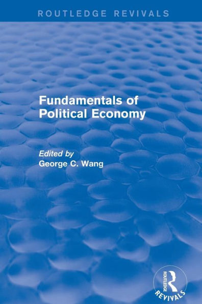 Fundamentals of Political Economy / Edition 1