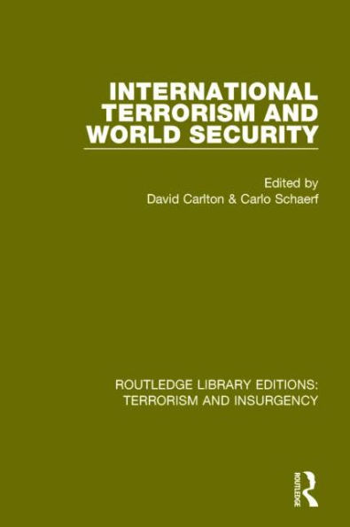 International Terrorism and World Security